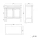 Bermuda Dove Grey Vanity With Round Counter Top Basin 800mm