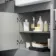 Harper Stone Grey Combination Vanity Basin and Miami Toilet 1500mm
