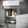 Harper Stone Grey Basin Vanity and Back To Wall Toilet Unit 1200mm