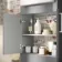 Harper Stone Grey Vanity with Semi Recessed Basin 500mm
