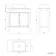 Bermuda Dove Grey Vanity with Marble Top & Curved Counter Top Basin 800mm