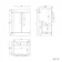 Avon Gloss White Combination Vanity Basin and Aruba Toilet 1000mm