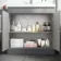 Avon Stone Grey Basin Vanity and Back To Wall Unit 1300mm