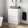 Trent Gloss White Drawer with Marble Top 600mm - Excludes Counter Top Basin