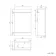 Trent Stone Grey Combination Vanity Basin and Aruba Toilet 1100mm - Right Handed