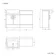 Harper Stone Grey Basin Vanity with Marble Top & Back To Wall Unit 1200mm
