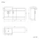 Harper Charcoal Elm Combination Vanity Basin with Marble Top 1500mm