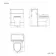 Foster Stone Grey Back To Wall Unit and Seattle Toilet