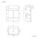 Foster Stone Grey Vanity with Semi Recessed Basin 600mm