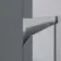 Foster Stone Grey Basin Vanity With Back To Wall Unit 1200mm - Right Handed