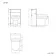 Corsica Curved Storm Grey Slimline Back To Wall Unit and Denver Toilet