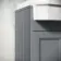 Monaco Dove Grey Traditional Basin Vanity 600mm