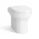 Quartz Stone Grey Combination Vanity Basin and Denver Toilet 1050mm - Black Accents
