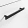 Avon Gloss White Wall Hung Drawer Vanity with Oval Counter Top Basin 600mm - Black Accents