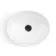 Avon Gloss White Wall Hung Drawer Vanity with Oval Counter Top Basin 600mm - Black Accents