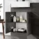 Harper Charcoal Elm Combination Vanity Basin & Miami Toilet 1000mm - Black Accents