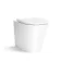 Avon Gloss White Combination Vanity Basin and Boston Toilet 1100mm - Right Handed