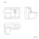 Avon Gloss White Combination Vanity Basin and Boston Toilet 1100mm - Right Handed