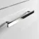Avon Gloss White Combination Basin Drawer and Boston Toilet 1100mm - Right Handed
