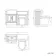 Monaco Dove Grey Combination Vanity Traditional Basin and Boston Toilet 1200mm