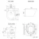 Traditional Chalk White Back To Wall Unit and Boston Toilet