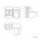 Monaco Chalk White Combination Vanity Traditional Basin with Marble Top & Boston Toilet 1200mm