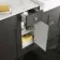 Monaco Graphite Grey Combination Vanity Basin with Marble Top and Boston Toilet 1500mm