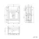 Monaco Chalk White Combination Vanity Basin and Hudson Toilet with Wooden Seat 1500mm