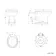 Monaco Inky Blue Combination Vanity Traditional Basin and Hudson Toilet with Wooden Seat 1500mm