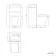Ohio Gloss White 2-In-1 Combined Wash Basin & Atlanta Toilet 500mm