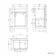 Bermuda Chalk White Basin Vanity 500mm - Brushed Brass Accents