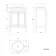 Bermuda Graphite Grey Vanity with Marble Top & Oval Counter Top Basin 600mm - Brushed Brass Accents