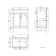 Bermuda Midnight Green Vanity with Marble Top & Oval Counter Top Basin 600mm