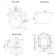 Bermuda Traditional Midnight Green Slimline Back To Wall Unit and Boston Toilet