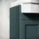 Monaco Midnight Green Combination Vanity Traditional Basin with Marble Top & Atlanta Toilet 1200mm