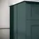 Lucia Midnight Green Vanity with Marble Top & Undermount Basin 630mm - Brushed Brass Accents