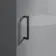 Quartz Stone Grey Basin Vanity and Back To Wall Toilet Unit 950mm - Black Accents