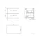 Elba Gloss White Wall Hung Drawer 600mm Excludes Counter Top Basin - Black Accents