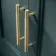 Monaco Midnight Green Traditional Basin Vanity and Back To Wall Unit 1200mm (Excludes Pan & Cistern) - Brass Knurled Handles
