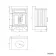 Lucia Graphite Grey Vanity with Marble Top & Undermount Basin 630mm - Brass Knurled Handles