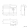 Harper Navy Blue Basin Vanity and Back To Wall Toilet Unit 1200mm (Excludes Toilet) - Right Handed