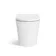 Harper Navy Blue Combination Vanity Basin and Tucson Toilet 1200mm - Black Accents