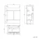 Foster Stone Grey Combination Vanity Basin with Marble Top & Tucson Toilet 1500mm