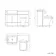 Foster Tungsten Grey Combination Vanity Basin and Houston Toilet 1200mm