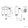 Foster Tungsten Grey Combination Vanity Basin and Boston Toilet 1200mm - Right Handed