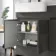 Foster Tungsten Grey Combination Vanity Basin with Marble Top & Boston Toilet 1500mm