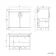 Mersey Gloss White Basin Vanity 800mm - Black Accents