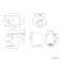 Mersey Gloss White Combination Vanity Basin and Miami Toilet 1000mm