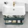 Corsica Midnight Green Basin Drawer Vanity 800mm