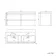 Corsica Gloss White Wall Hung Double Basin Drawer Vanity 1200mm